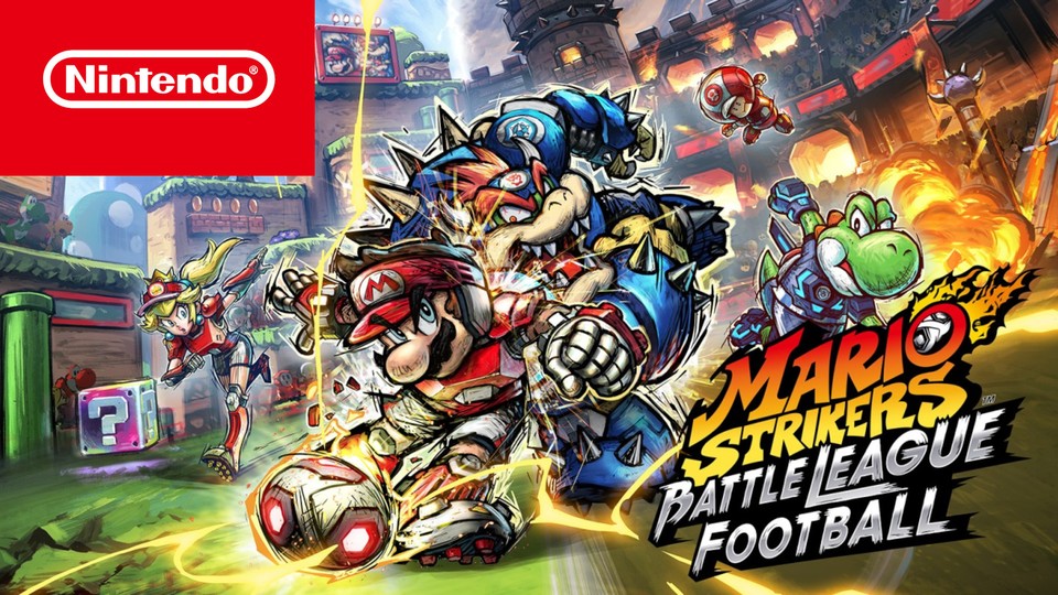 Mario Strikers: Battle League Football will be released on June 10th.  With Nintendo Switch Online you can play the arcade football game in multiplayer this weekend.