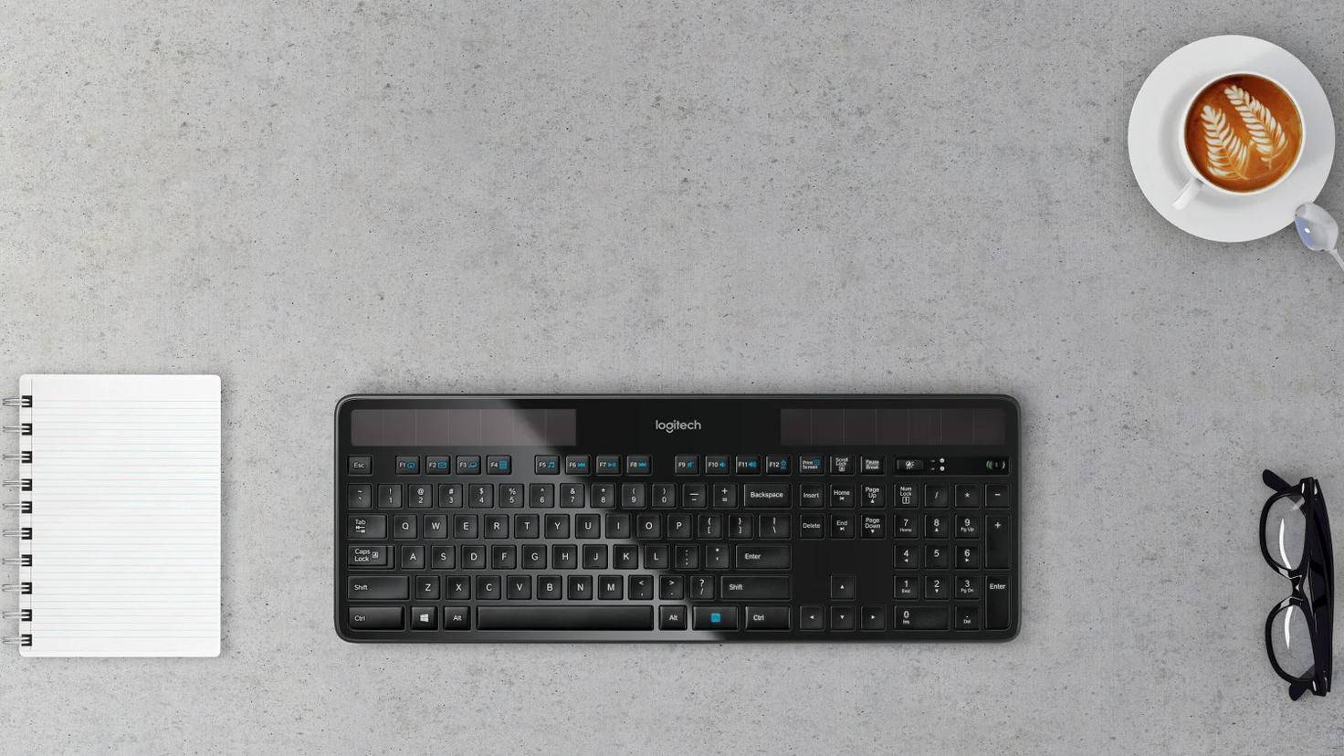 logitech k750 solar keyboard