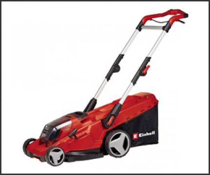 With the Einhell cordless lawnmower, lawns of up to 500 square meters can be trimmed - now at a bargain price at Amazon.