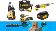 DeWalt on Prime Day at bargain prices: 18V battery, cordless screwdriver, grinding machine and much more.  at Amazon