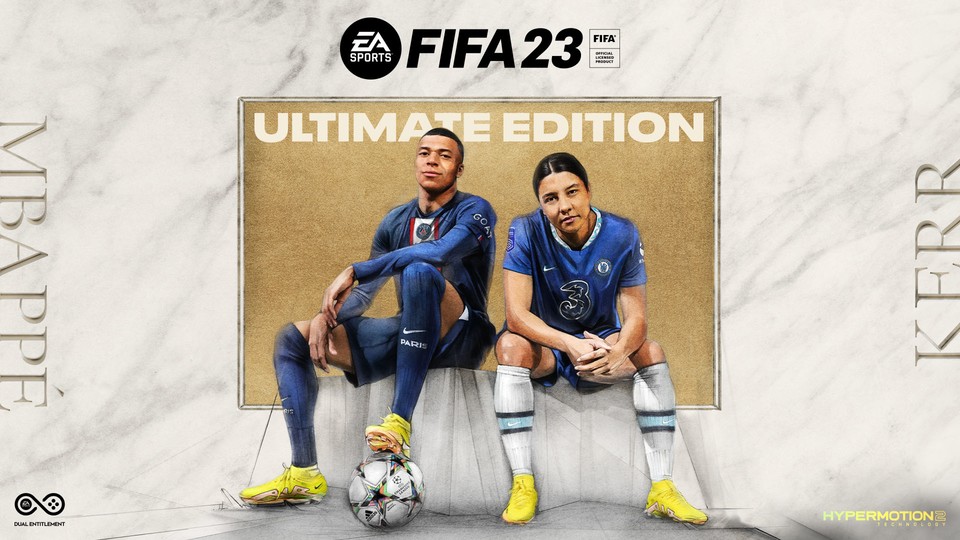 Mbappé and Kerr grace the Ultimate Edition of FIFA 23.