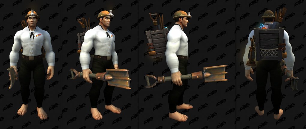 Profession gear for mining in WioW Dragonflight 8