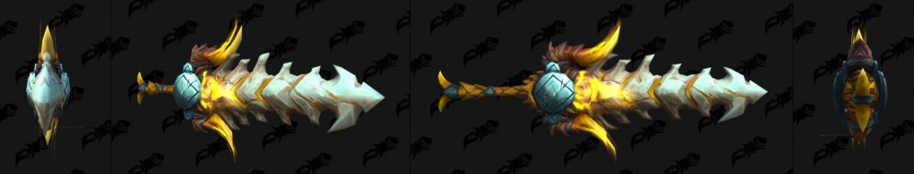 Dragonflight PvP weapon models two-handed sword 3
