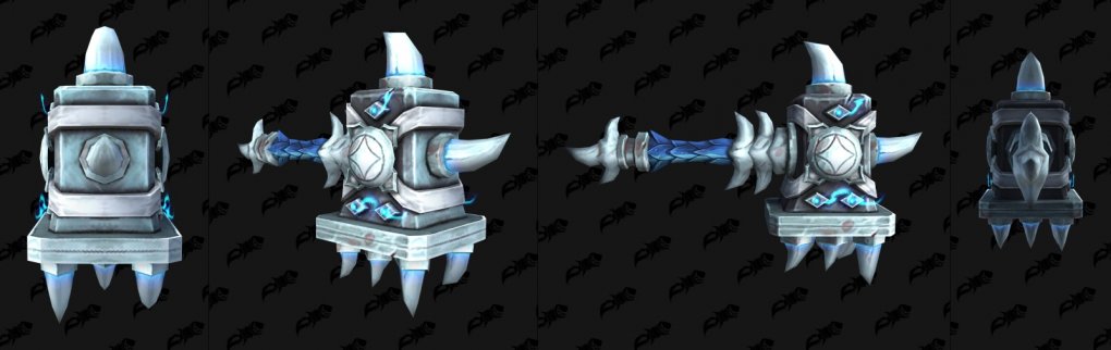 Dragonflight PvP weapon models one-handed mace 2