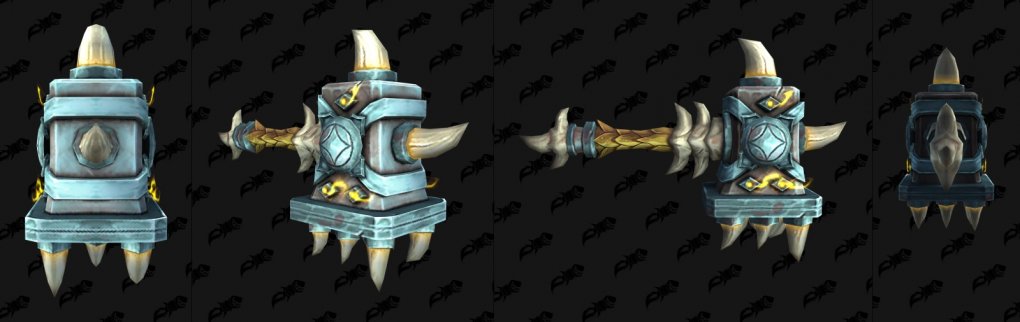 Dragonflight PvP weapon models one-handed mace 3