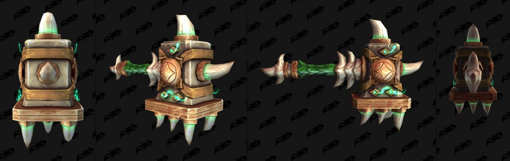 Dragonflight PvP weapon models one-handed mace 4