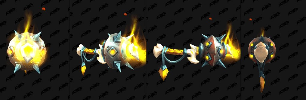 Dragonflight PvP weapon models one-handed mace 8