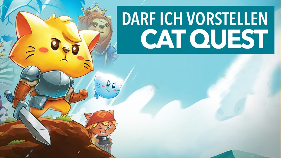May I introduce: Cat Quest - short test video for the open world cat adventure