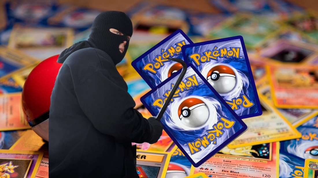 Thief steals Pokémon cards