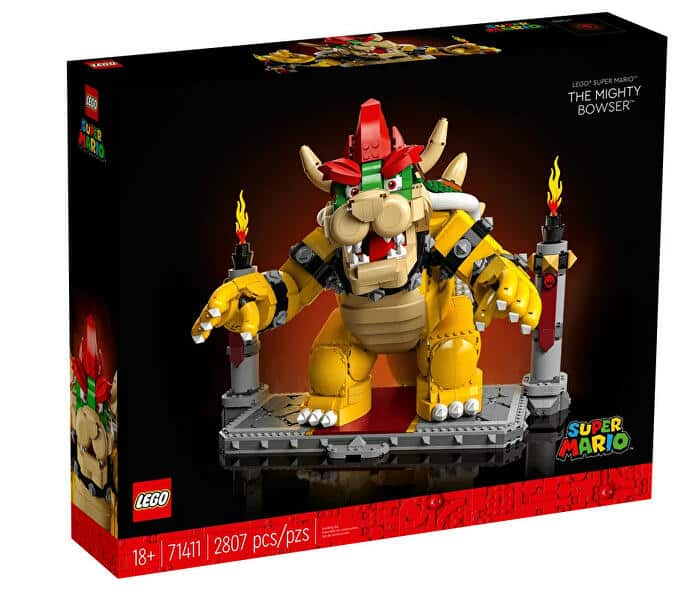 Build Bowser from Lego: New Super Mario set for 270 euros will be released in October