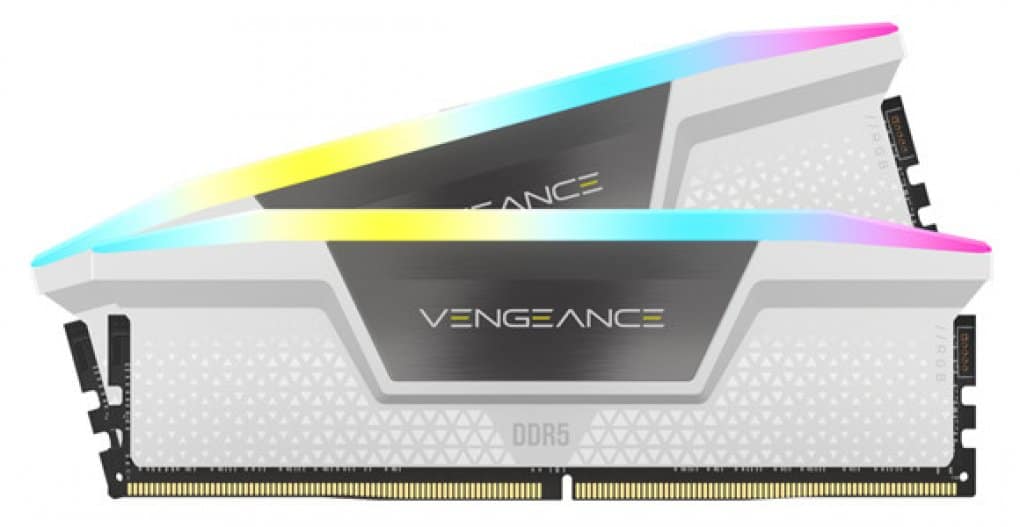 DDR5 RAM: Corsair presents new Vengeance RGB modules in black and white