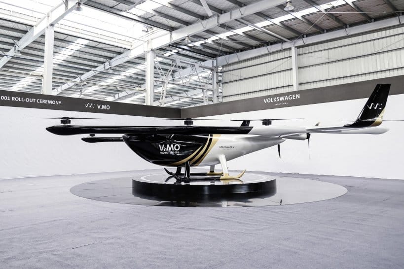 Drones: Volkswagen presents high-flyers for four people