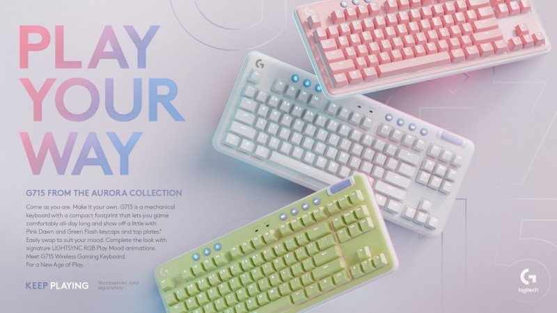 Logitech G Aurora: Cross-Gender Product Collection Introduced