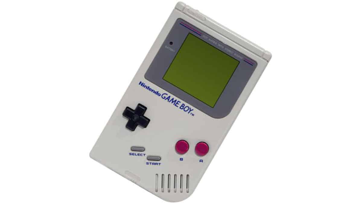 Original Game Boy in landscape mode: mod that could also be from Nintendo itself