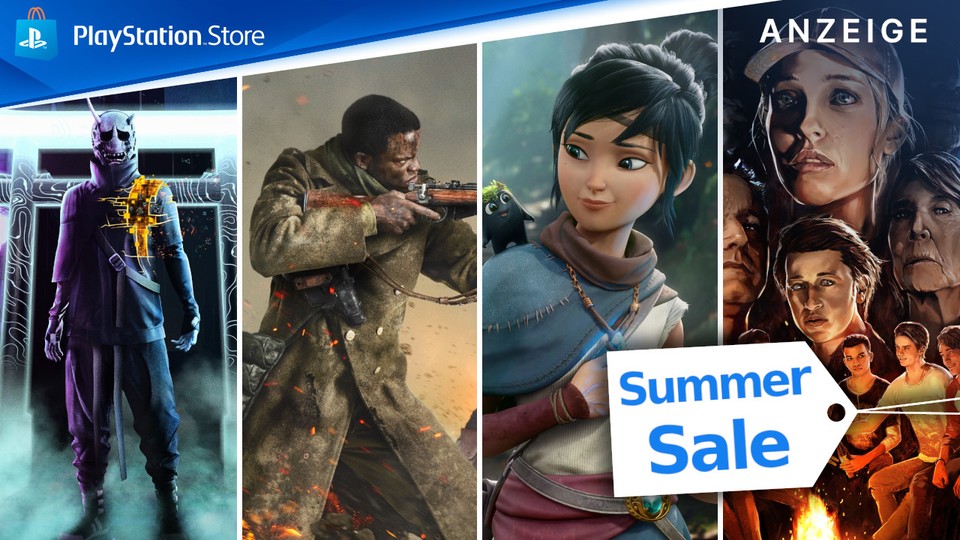 The PlayStation Store has started the big summer sale with a huge selection of games for PS4 + PS5.