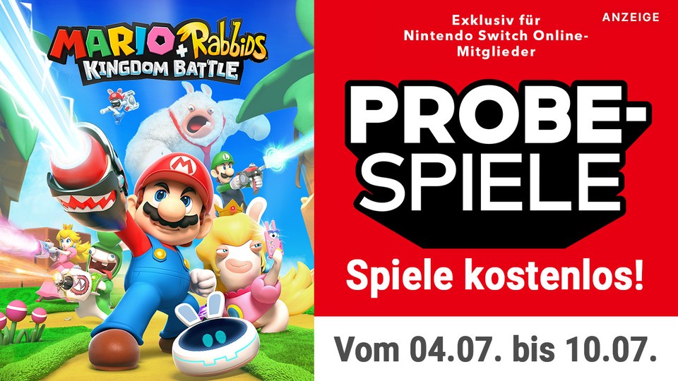 If you have a Nintendo Switch Online subscription, you can play Mario + Rabbids: Kingdom Battle all week at no additional cost.