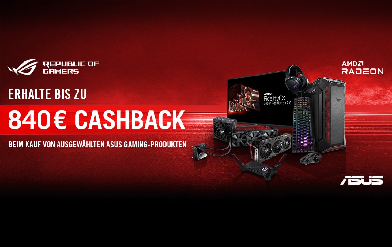 Price reduction through the back door: Cashback for RX 6000 and RTX 3000 at Asus and Gigabyte