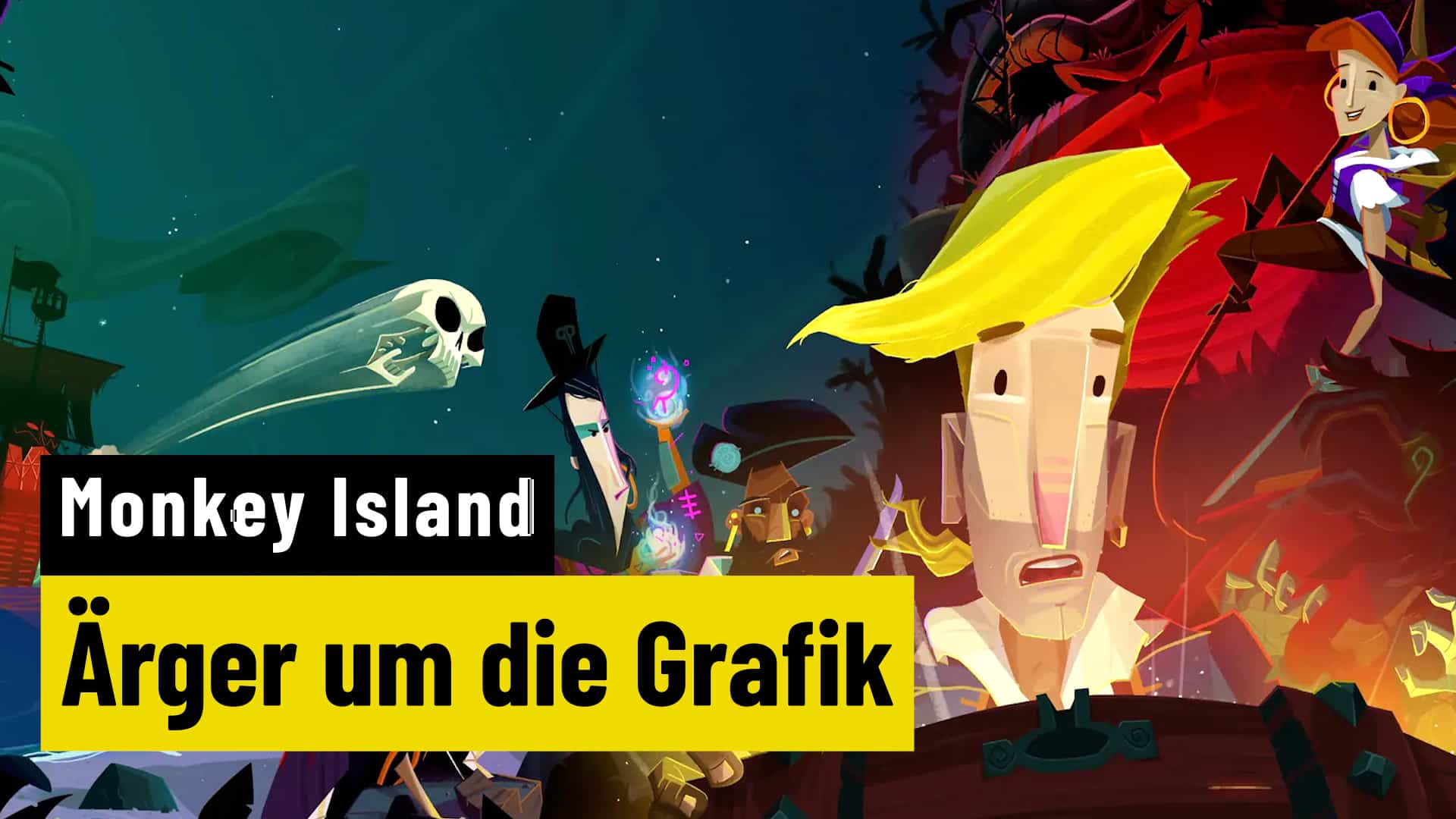 Return to Monkey Island |  Controversial Graphics - Ron Gilbert is disappointed with toxic fans