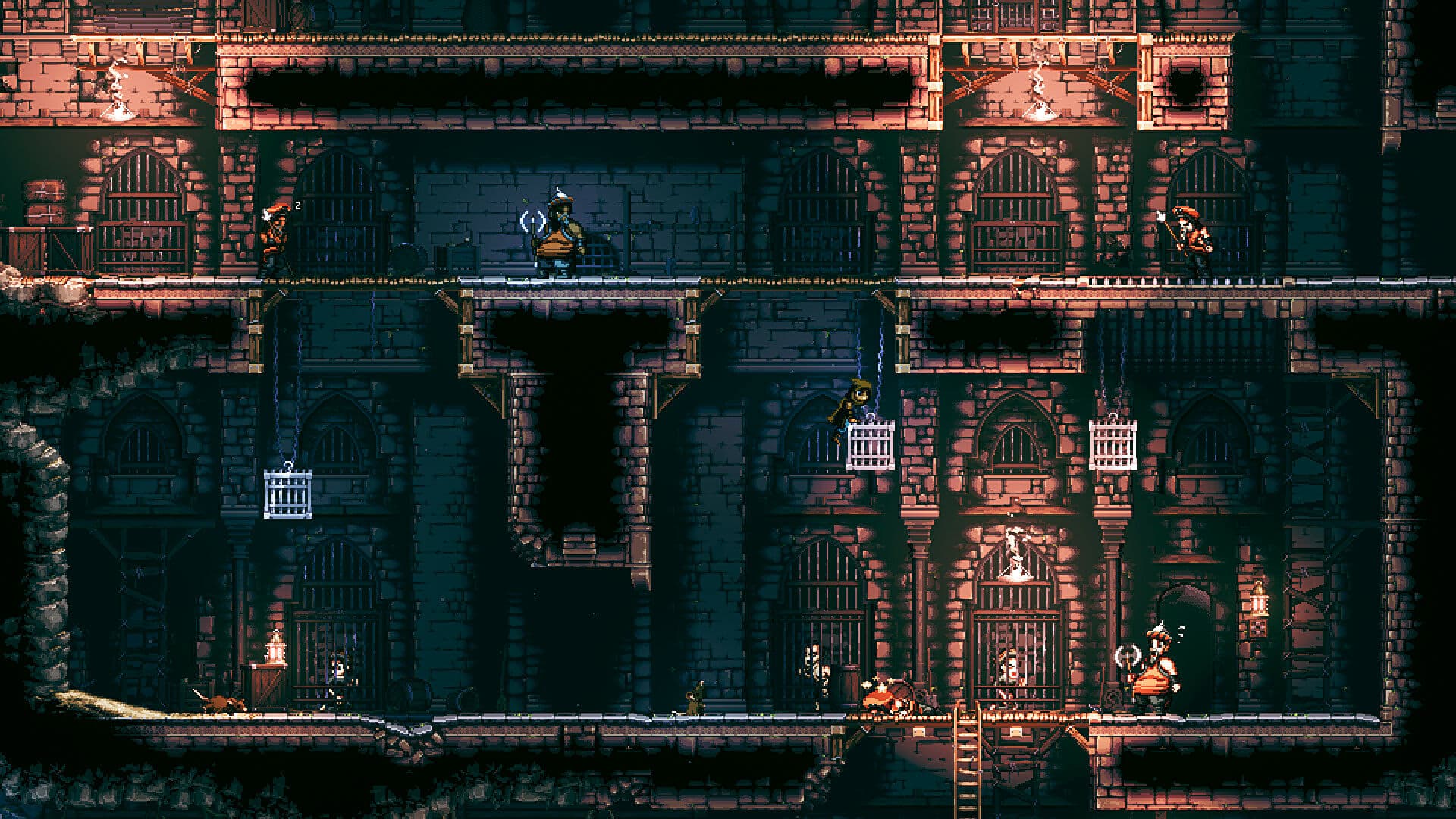 The Siege And The Sandfox is a sneaky 2D Metroidvania