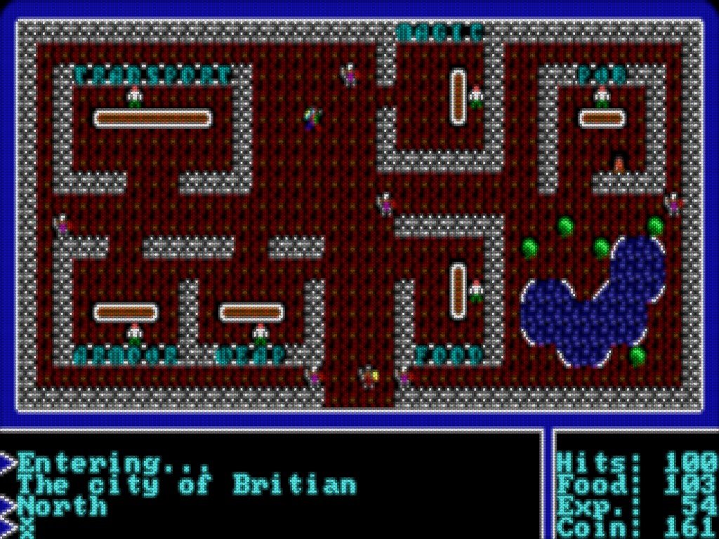 Ultima 1 Fan Remaster: Remastered from Ultima 4 with 1985 graphics