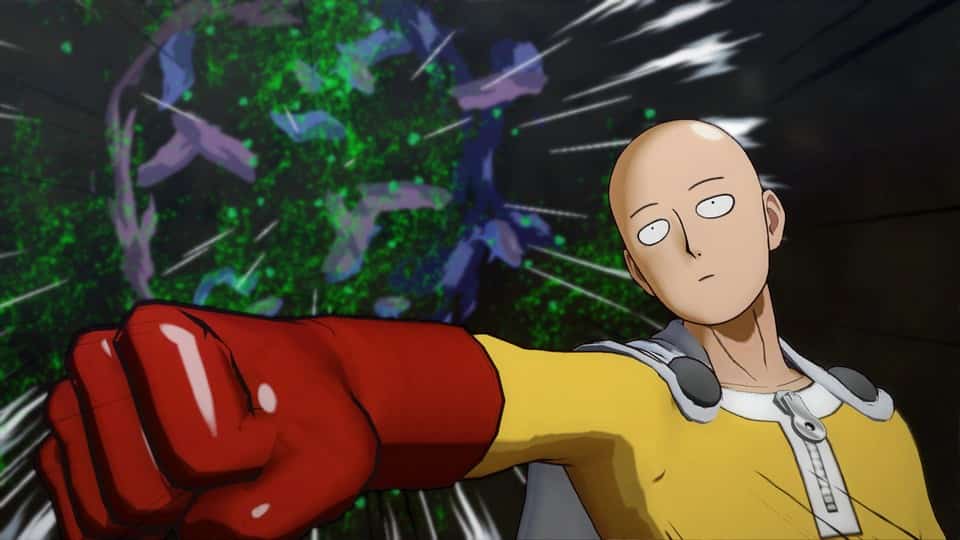 One Punch Man Saitama is so powerful that he can defeat anything and anyone with just one punch.