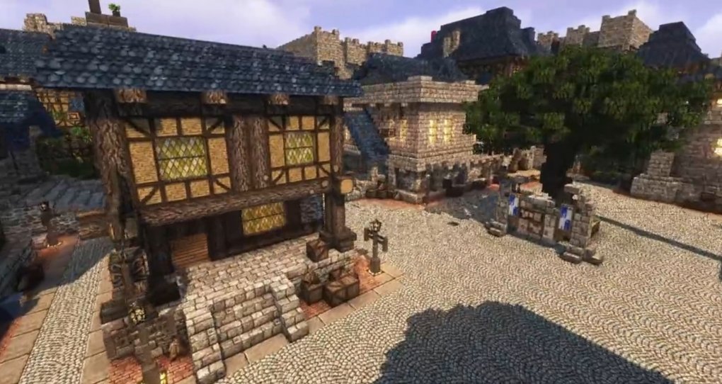 WoW: Fan recreates Stormwind in giant Minecraft project (3)