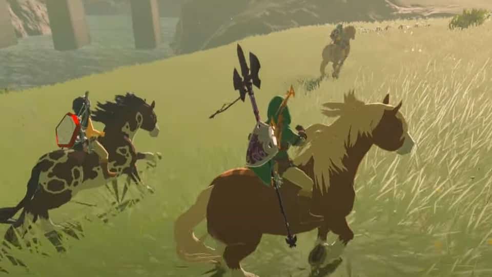 Thanks to a mod, you can enjoy Breath of the Wild together.  (Source: Kirbymimi)