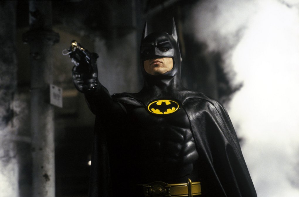 Michael Keaton as Batman in the 1989 film.