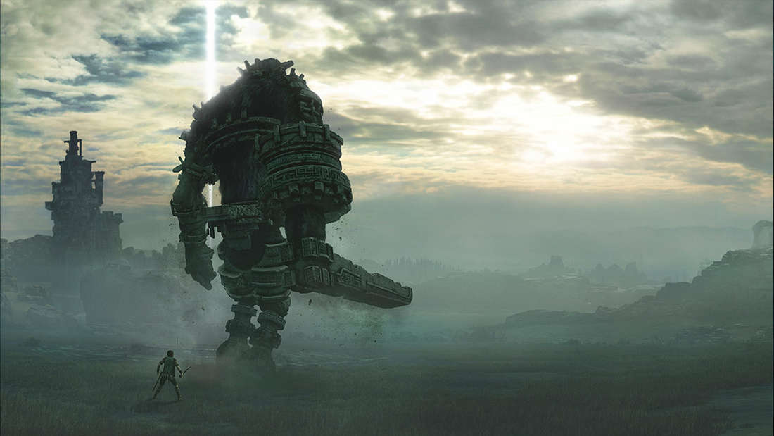 Screenshot from Shadow of the Colossus