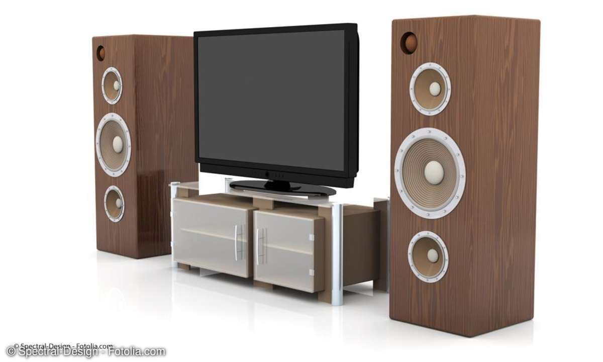 Speakers in home theater