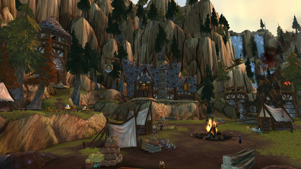 WoW WotLK Classic: Castle Valgarde in Howling Fjord.