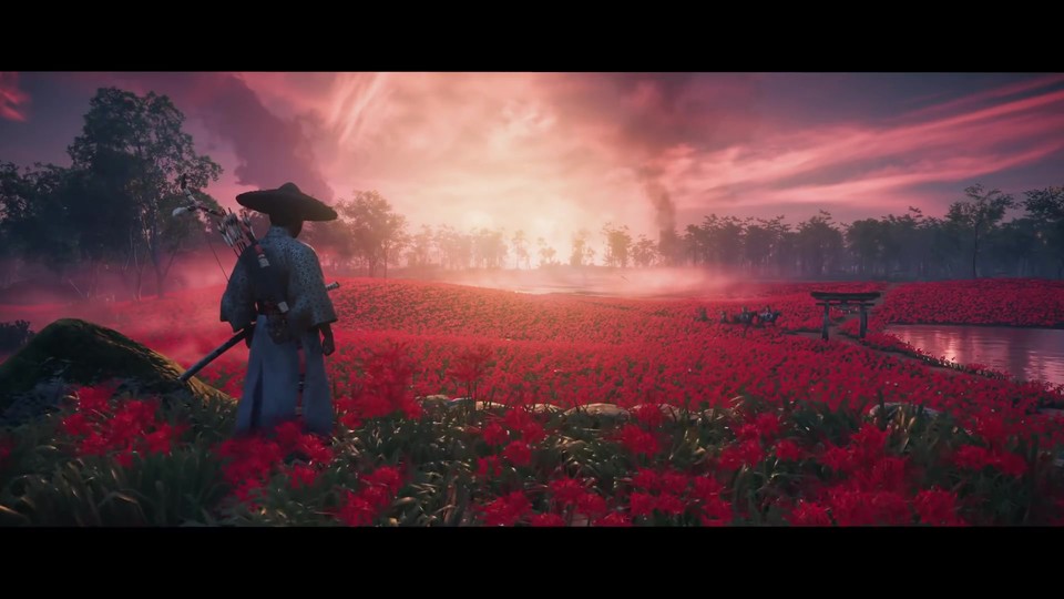 Ghost of Tsushima - Directors Cut launch trailer once again shows the beautiful island of Iki