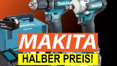 Makita at half price: Now mega discounts for cordless chainsaws, lawn mowers, hedge trimmers
