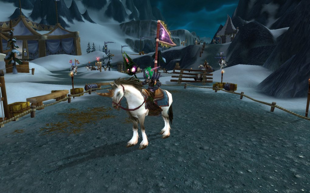 Anyone wishing to participate in the Argent Tournament must be able to drive the horse 'vehicles'.