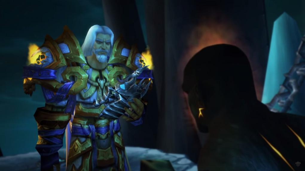 Epic WotLK Moment: Highlord Bolvar takes Arthas' place as the Lich King.