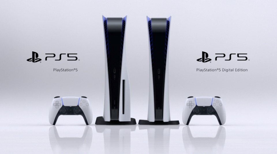 This is what the PS5 and controller looks like.