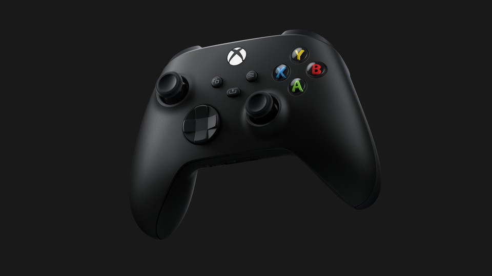 This is what the Xbox Series X controller looks like.