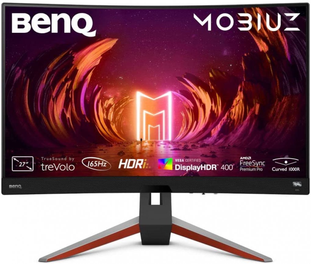 50% discount!  The top-rated BenQ Mobiuz 27-inch WQHD 165Hz curved gaming monitor is now half price on Amazon. 