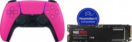 Super savings bundle at Otto: PS5 controller + Samsung SSD almost 100 euros cheaper!