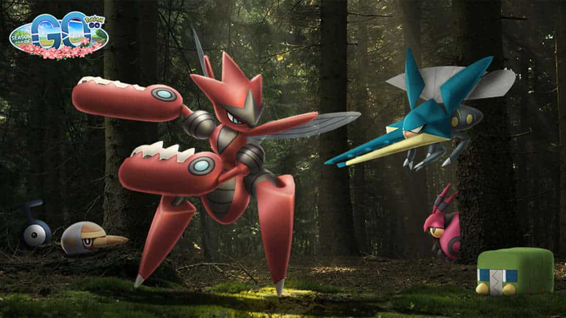 Pokemon GO bug crawl promotional image
