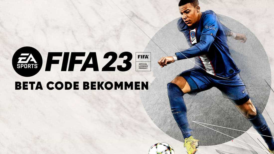 Logo for Fifa 23 with the words