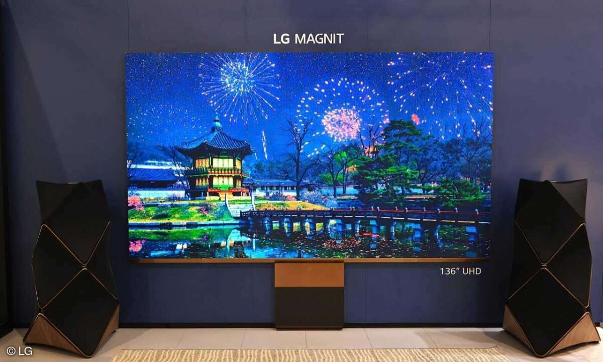 LG Magnit: Micro LED screen for home cinema