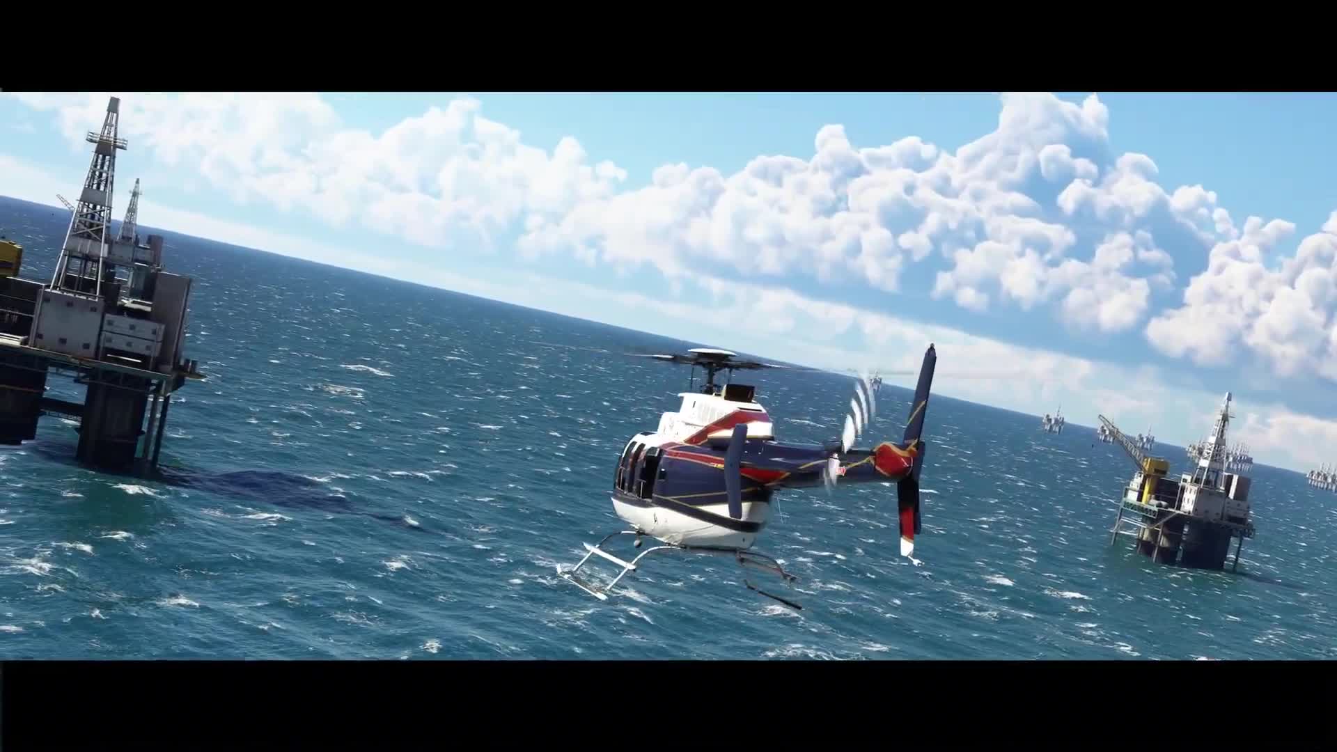 Microsoft Flight Simulator: 40th Anniversary Edition trailer with helicopters