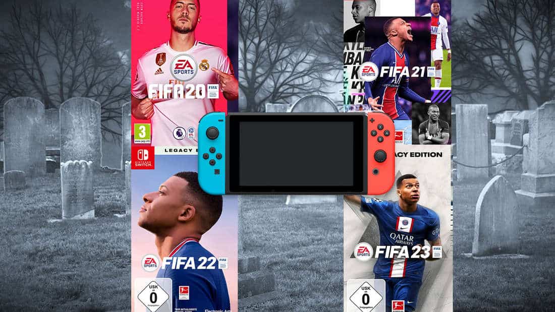 FIFA 23 Nintendo Switch Cover Graveyard