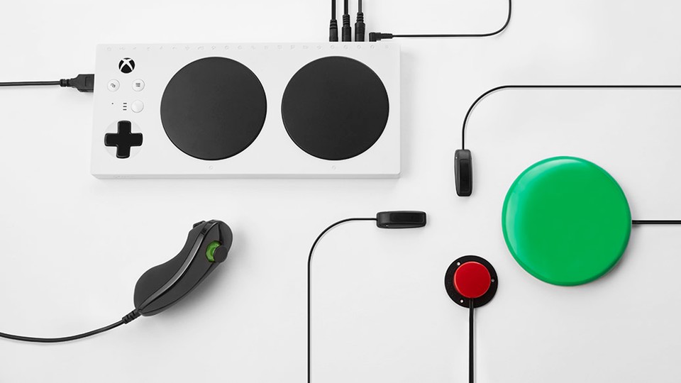 A kind of adaptive controller could currently be in the works by NIntendo.