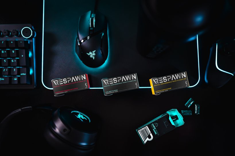 Respawn by 5 Gum: Razer brings the sugarless gamer chewing gum to Germany
