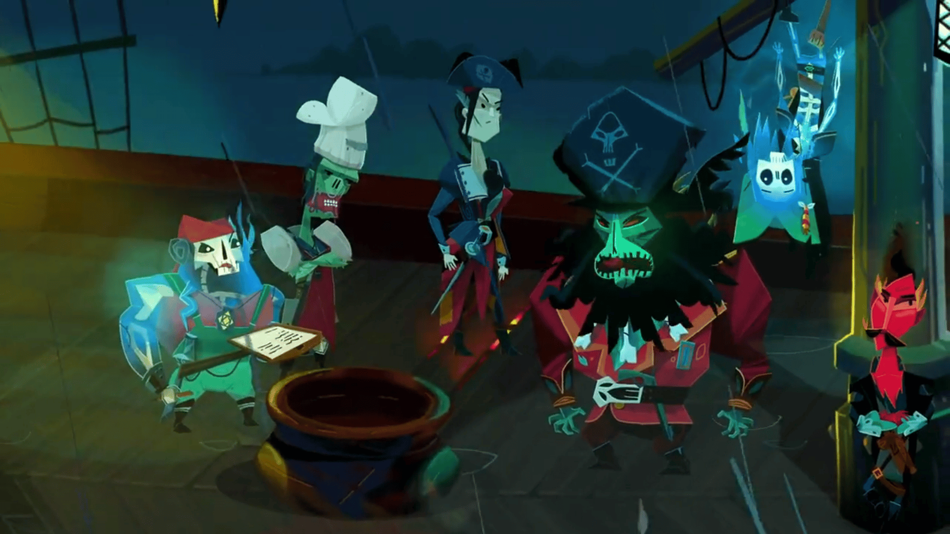 Return to Monkey Island: New clip shows LeChuck and his crew - News