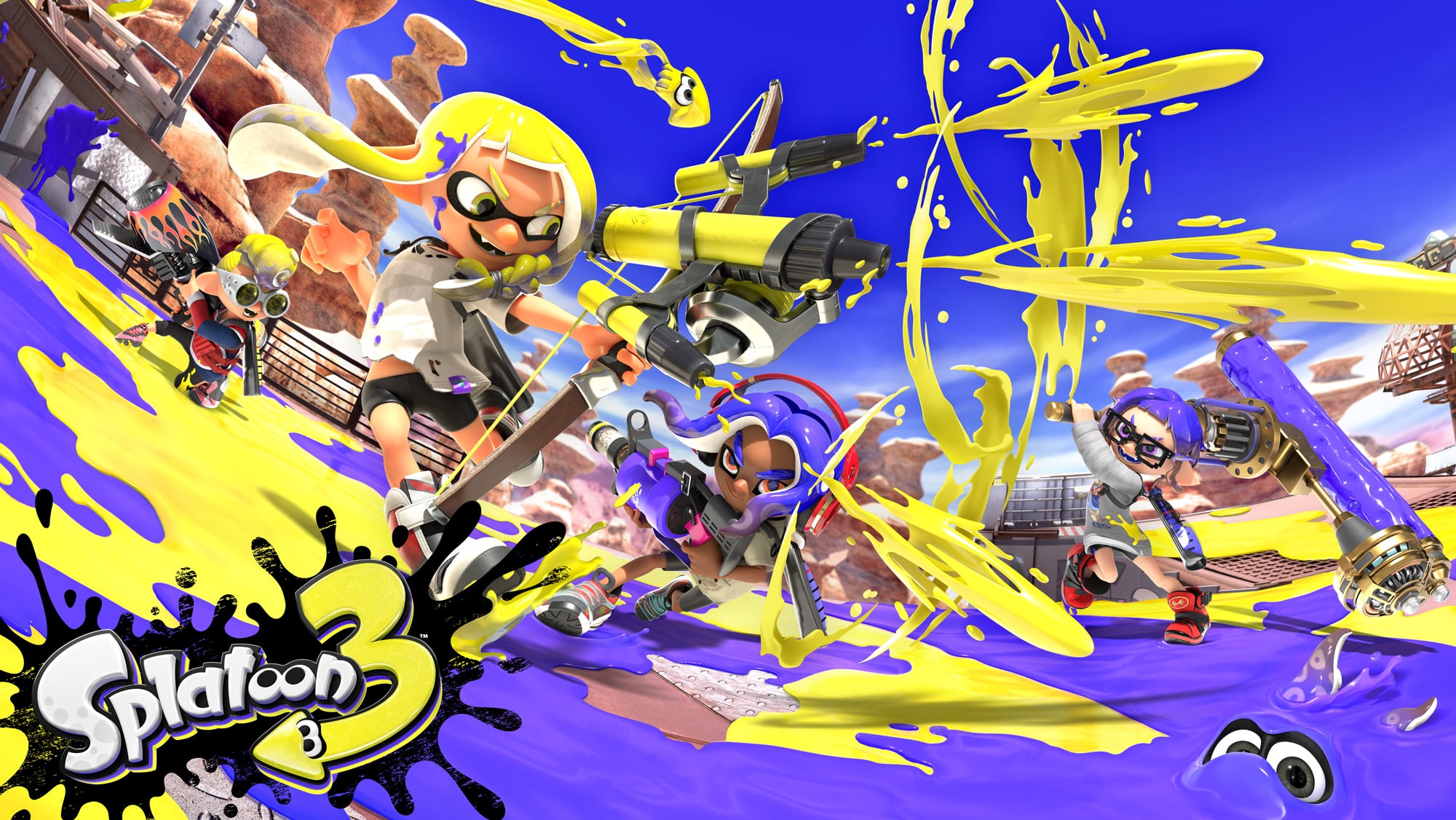 Splatoon 3-Direct: All information about the lively color battles