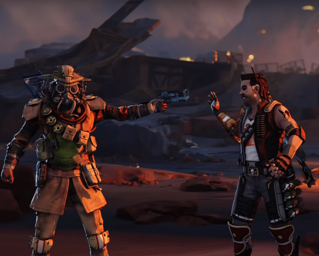 Stoic survivalist in Apex Legends gets clumsy flirty lines - fans love it