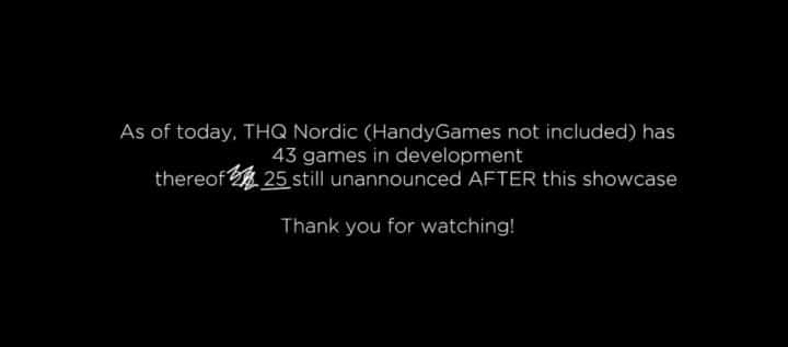 THQ Nordic: 25 unannounced games in development